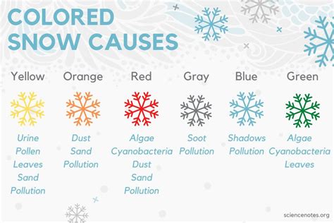 Yellow Snow Causes and Risks (And Other Snow Colors)