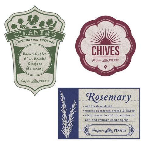 8 Best Images of Printable Herb Labels On Avery - Avery Spice Label Template, Free Printable ...