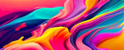 Premium Photo | 3d colorful abstract wallpaper