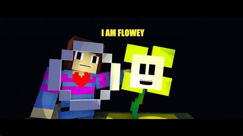 I am Flowey minecraft animation (TryHardNinja) - YouTube