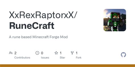 GitHub - XxRexRaptorxX/RuneCraft: A rune based Minecraft Forge Mod