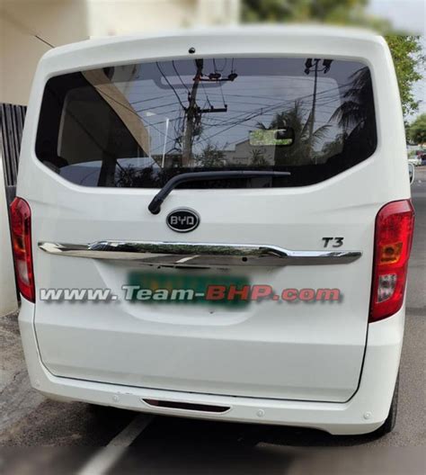 BYD T3 Electric Cargo Van Spotted On Test In India — Pioneering EVs In ...