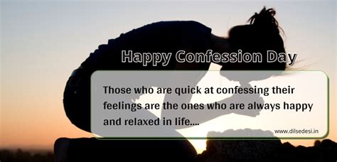 Happy Confession Day meaning In hindi & Quotes, Sms, Message, Status