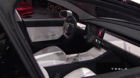 Tesla hasn't actually shown us the Model 3's real interior