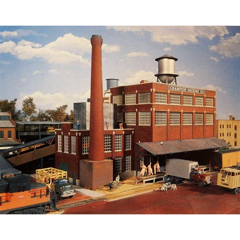 walthers ho scale cornerstone series174 champion packing plant 16-3/8 x ...