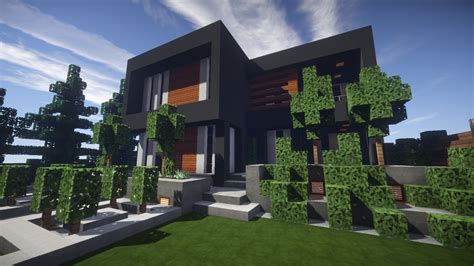 New Modern House [Furnished] [Schematic Available] Minecraft Map