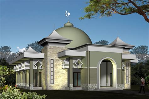 60 Desain Masjid Minimalis Modern Sesuai dengan Syariat Islam - Calon Arsitek