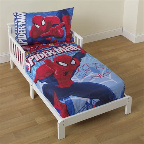 Marvel Toddler Boy's 4-Piece Bedding Set - Baby - Baby Bedding ...