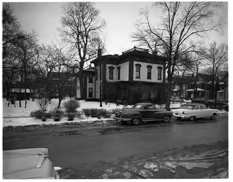 Beal Home, Exterior, February 1956 | Ann Arbor District Library