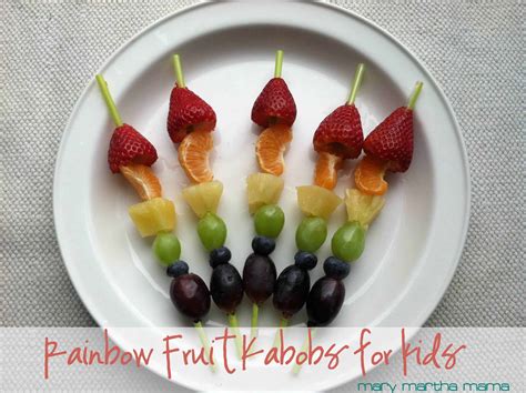Rainbow Fruit Kabobs Recipe {Healthy Mama Week 25} – Mary Martha Mama