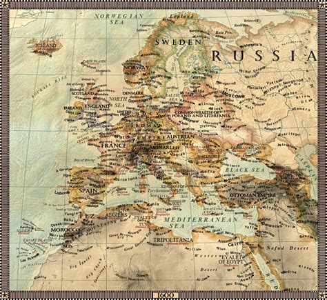 Europe in 1600 by JaySimons on DeviantArt