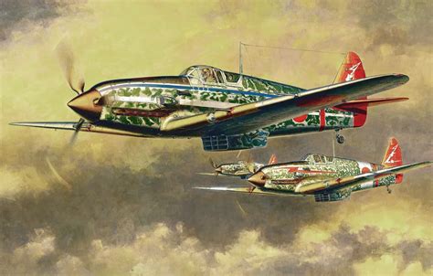 Wallpaper aircraft, war, art, painting, aviation, drawing, ww2 ...