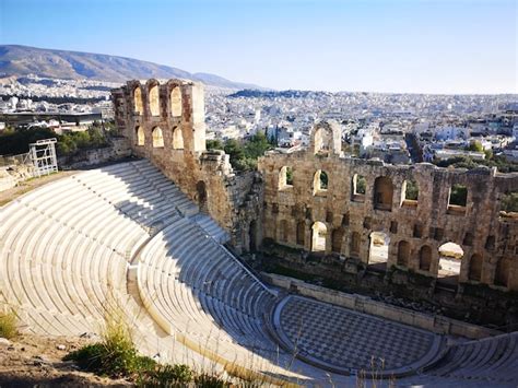 Premium Photo | Odeon of herodes atticus