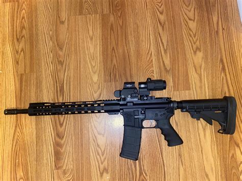 First AR build! PSA upper on an Anderson lower. With Eotech Exps3-4 w ...