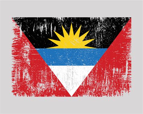 Antigua and Barbuda Flag Vector 10832112 Vector Art at Vecteezy