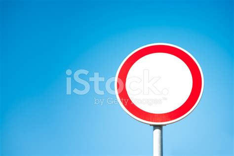 Prohibitory Traffic Sign Stock Photo | Royalty-Free | FreeImages