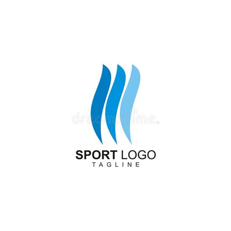 The Simple Sport Logo Ready To Use Stock Illustration - Illustration of concept, logo: 147501098