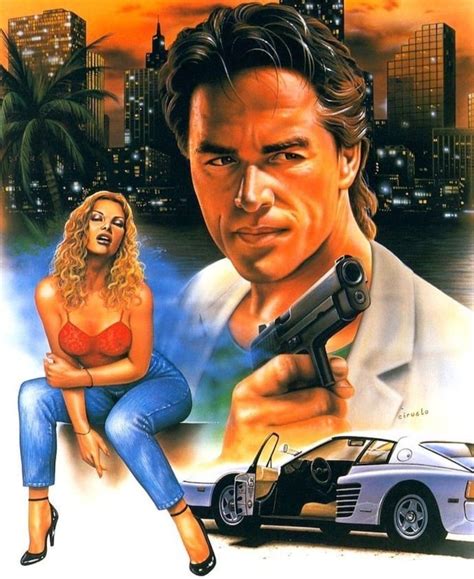 Sonny Crockett Action Movie Poster, Movie Poster Art, Retro Poster ...