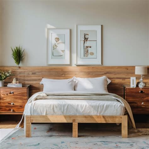 Twin XL Bed Frame Wood - Woody Geek