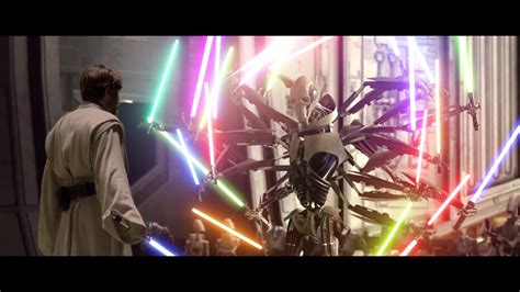 Grievous with too many lightsabers [Extended Version] - YouTube