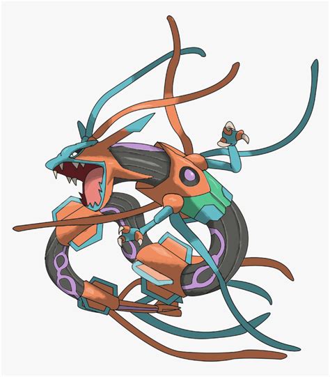 Transparent Pokemon Clipart - Rayquaza Deoxys Fusion, HD Png Download ...