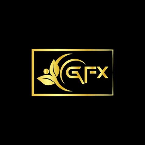 Premium Vector | Gfx logo design template