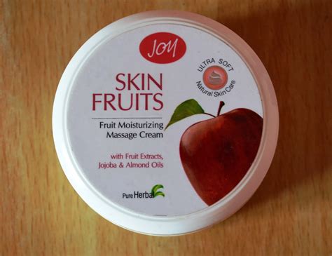 Joy Skin Fruits Fruit Moisturizing Massage Cream Review - Beauty ...