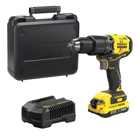 Stanley Fatmax V20 18V Cordless Brushless Combi Drill | The Review Smiths