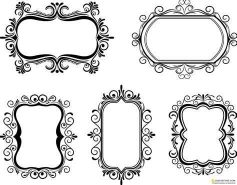 Ornate frame - Stock Vectors | Изысканные рамки » Векторные клипарты, текстурные фоны ...