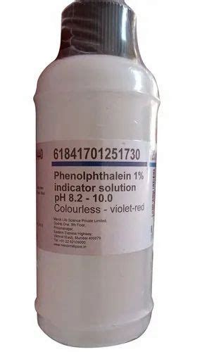 Phenolphthalein Indicator at Rs 130/bottle | 3 in Osmanabad | ID ...