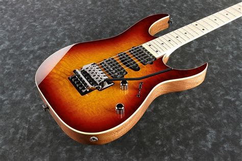 Ibanez RG Prestige RG657MSK STB Sunset Burst Electric Guitar w/Case