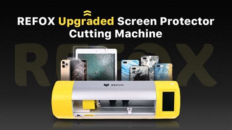 REFOX 2nd Gen Screen Protector Cutting Machine (iPhone/iPad/Android ...