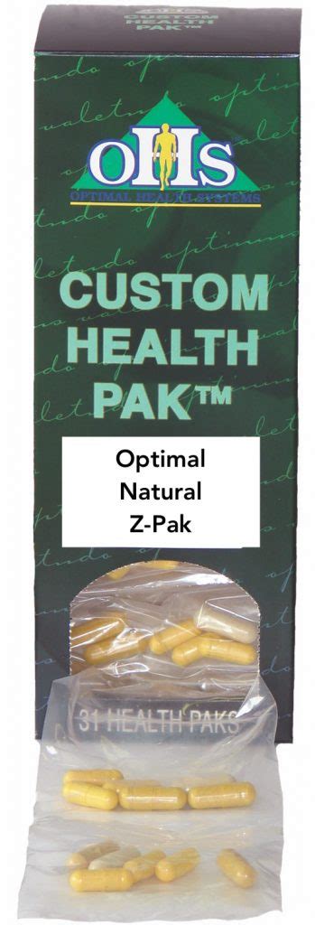 Optimal Natural Z-Pak: A Massive Immune Boost - Optimal Health Insider