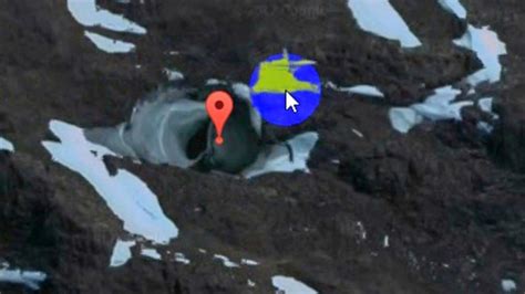 Entrance looking opening in Antarctica - Google Maps - YouTube