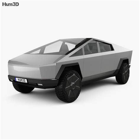 Tesla Cybertruck concept 2022 3D model - Download Pickup on 3DModels.org