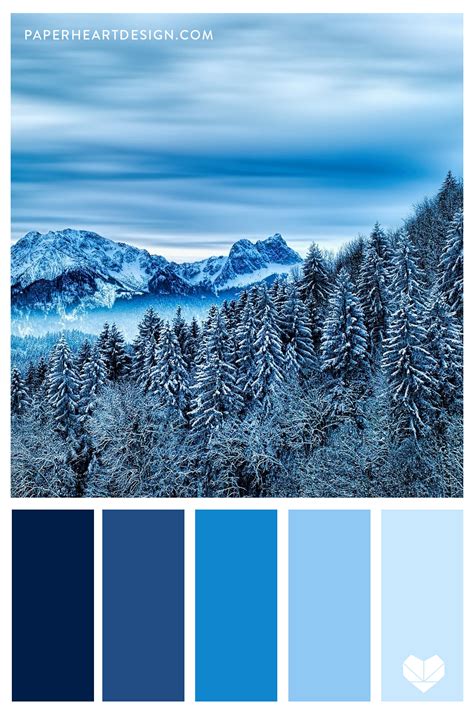 Monochromatic Color Scheme Blue