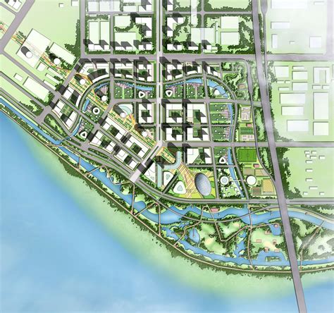 Xiasha Eco-Business Park | Urban design plan, Urban planing, Eco city