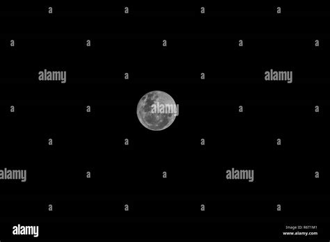 Full Moon with detailed lunar surface Stock Photo - Alamy