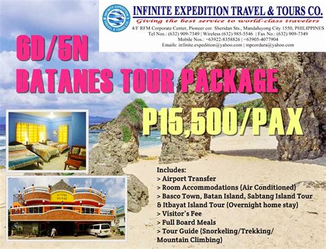 INFINITE EXPEDITION TRAVEL & TOURS CO.: BATANES 6D/5N PACKAGE TOUR!!!