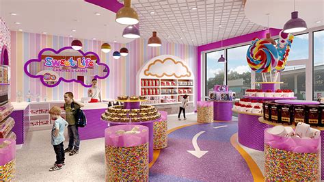 Candy Store and Arcade Room Design by Mindful Design Consulting | Kẹo