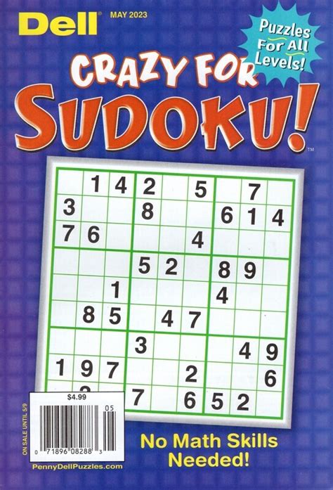 Dell Crazy for Sudoku! | Dell Sudoku Puzzle Books