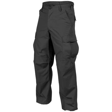 Genuine BDU Combat Trousers Mens Work Wear Cargo Helikon US Tactical Pants Black | eBay