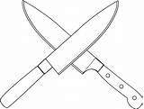 Free Chef Knife Cliparts Download Png Images  sketch template