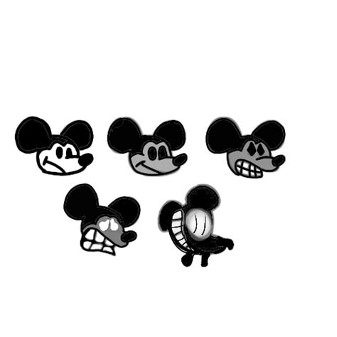 Mickey Mouse fnf icons - ibisPaint