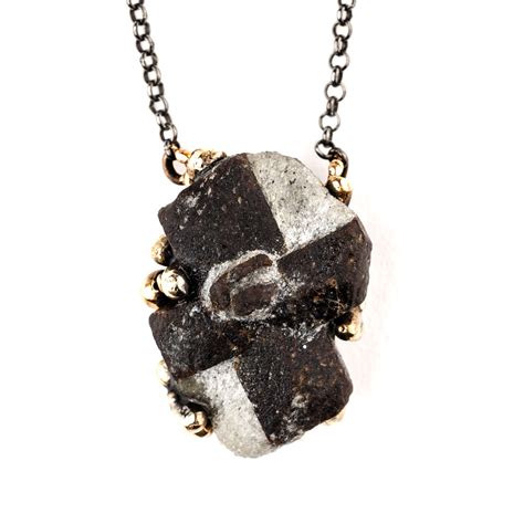 Staurolite Necklace - One of a Kind Giardinoblu Healing Jewels