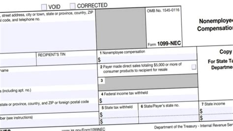 1099 Nec Form 2023 Instructions - Printable Forms Free Online