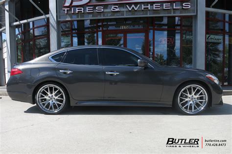 Infiniti M37 with 22in Asanti ABL3 Wheels exclusively from Butler Tires ...