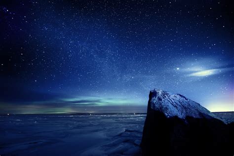 Windows 10 Night Sky Tent Wallpaper / Wallpaper winter, the sky, stars ...