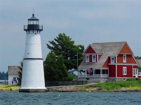 Rock Island Lighthouse July Photograph by Dennis McCarthy - Pixels