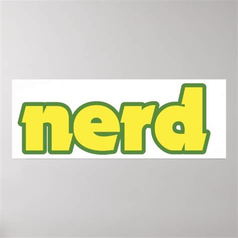 Nerd Posters | Zazzle